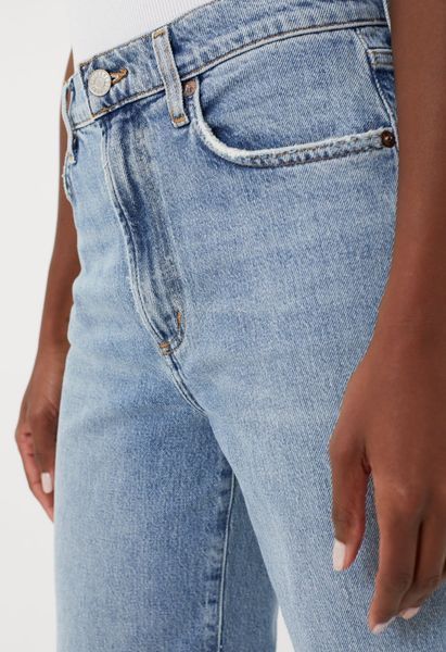 Женские широкие джинсы к лодыжке Wide Night H&M (58022) W34 Голубые 58022 фото