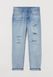 Женские джинсы Boyfriend Low waist H&M (57603) W42 Светло-синие 57603 фото 1