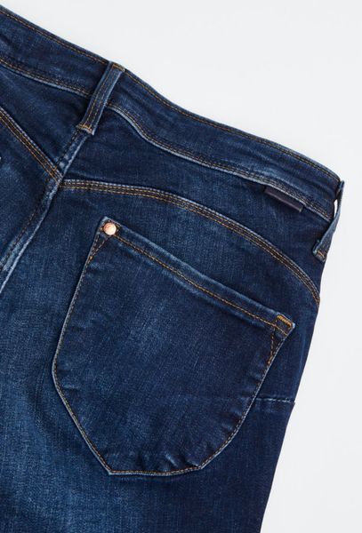 Жіночі джегінси Push up з заниженою талією H&M (57585) W30 Темно-сині 57585 фото