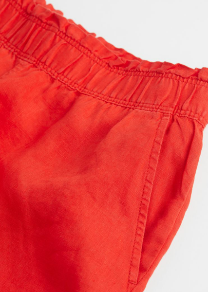 Женские льняные шорты Н&М (55953) XL Красные 55953 фото