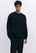 Чоловічий світшот з принтом Loose Fit H&M (58573) M Чорний  58573_ фото 1