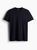 Мужская футболка Slim fit H&M (58328) XL Темно-синяя 58328_xl фото