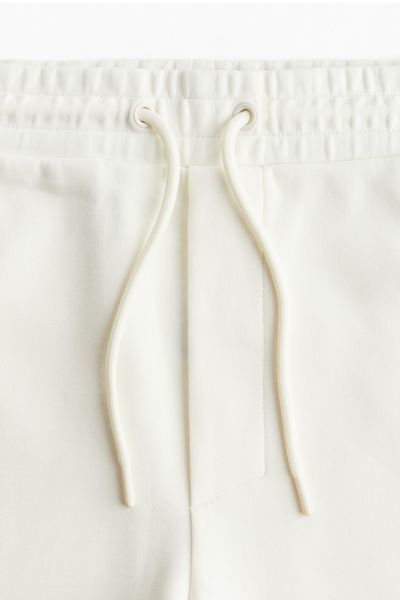 Мужские трикотажные шорты Regular Fit H&M (58311) S Молочные 58311 фото