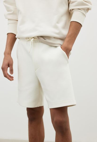 Мужские трикотажные шорты Regular Fit H&M (58311) S Молочные 58311 фото