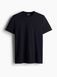Чоловіча футболка Slim fit H&M (58328) XL Темно-синя 58328_xl фото 1