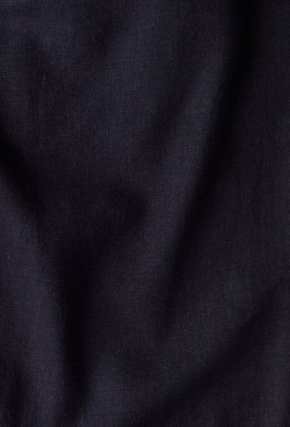 Чоловічі лляні штани Relaxed Fit H&M (58449) S Темно-сині 58449 фото
