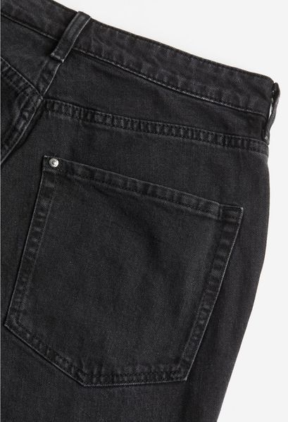 Женские высокие джинсы Bootcut Slim fit H&M (57753) W34 Черные 57753 фото