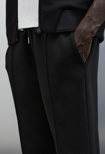 Чоловічі елегантні штани-джоггери Slim Fit Н&М (58070) М Чорні 58070 фото