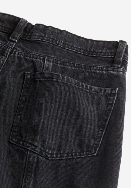 Жіночі джинси Wide Regular H&M (57529) W38 Чорні 57529_38 фото