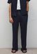 Чоловічі лляні штани Relaxed Fit H&M (58449) S Темно-сині 58449 фото 1