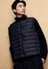 Мужской легкий стеганный жилет Slim fit H&M (57624) ХL Темно-синяя 57624_хl фото 3