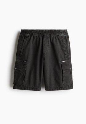 Чоловічі шорти карго Slim fit H&M (58344) M Темно-сірі 58344 фото