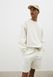 Чоловічі трикотажні шорти Regular Fit H&M (58311) L Молочні 58311_l фото 1