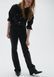 Жіночі високі джинси Bootcut Slim fit H&M (57753) W42 Чорні 57753_ фото 1