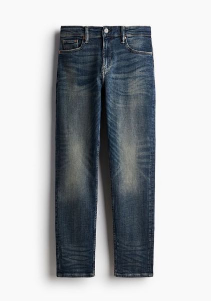 Мужские джинсы Slim H&M (57596) W33L32 Темно-синие 57596_ фото