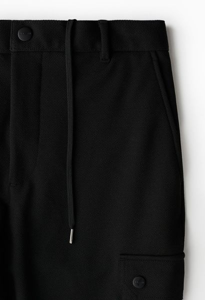 Чоловічі штани карго Slim Fit H&M (58104) L Чорні  58104_l фото
