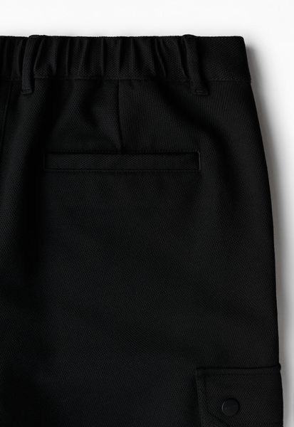 Чоловічі штани карго Slim Fit H&M (58104) L Чорні  58104_l фото