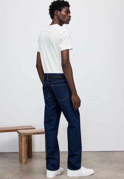 Чоловічі джинси Relaxed H&M (57732) W36 L32 Темно-сині  57732_36 фото