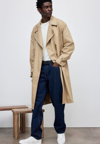 Чоловічі джинси Relaxed H&M (57732) W36 L32 Темно-сині  57732_36 фото