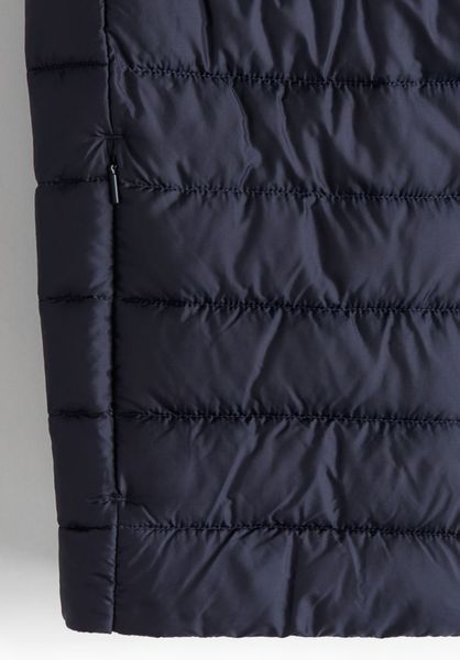 Мужской легкий стеганный жилет Slim fit H&M (57624) ХL Темно-синяя 57624_хl фото