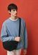 Мужской свитшот Regular Fit H&M (58122) S Синий 58122 фото 1