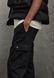 Чоловічі штани карго Slim Fit H&M (58104) L Чорні  58104_l фото 6