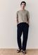 Чоловічі штани з лляної суміші Relaxed fit H&M (57412) M Темно-сині 57412 фото 1