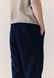 Чоловічі штани з лляної суміші Relaxed fit H&M (57412) XL Темно-сині 57412_xl фото 4