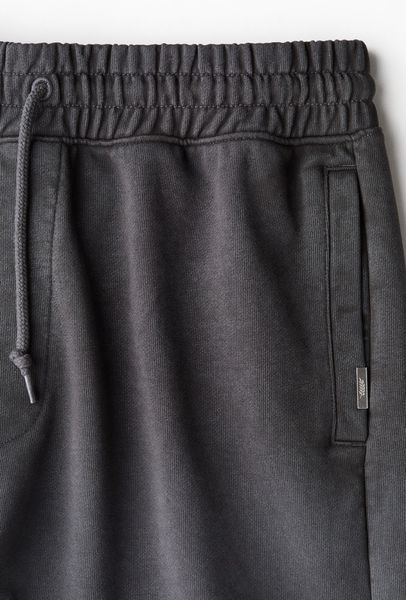 Чоловічі трикотажні шорти Relaxed Fit H&M (58345) S Темно-сірі 58345 фото