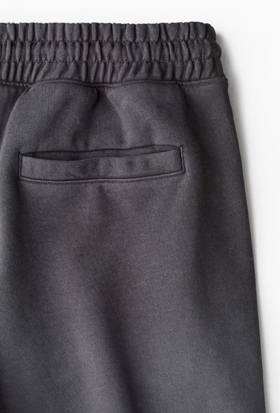 Чоловічі трикотажні шорти Relaxed Fit H&M (58345) S Темно-сірі 58345 фото