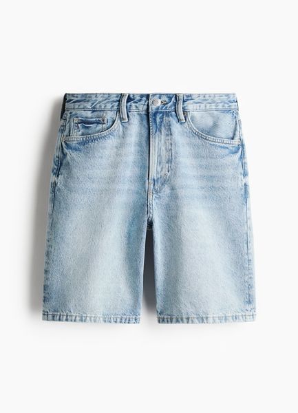 Мужские джинсовые шорты Relaxsad Fit H&M (58237) W31 Синие 58237 фото