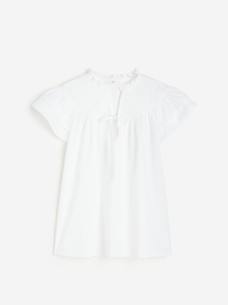 Женская блуза H&M (55905) XS Белая 55905 фото