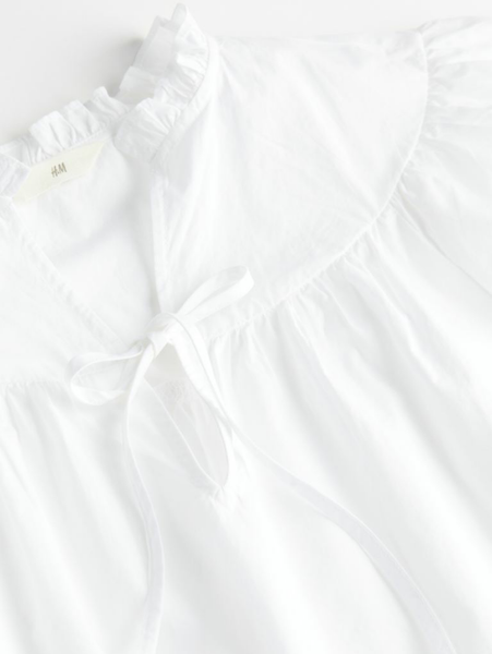 Женская блуза H&M (55905) XS Белая 55905 фото
