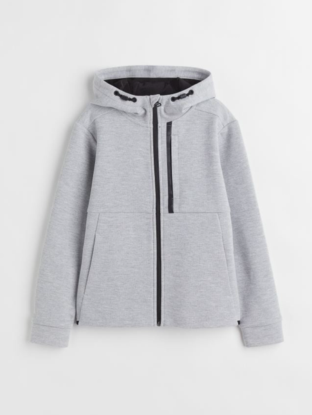 Чоловіча спортивна кофта H&M (10060) S Сіра 10060 фото