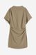 Жіноча класична коротка сукня H&M (55603) XS Коричнева 55603 фото 1