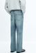 Чоловічі джинси вільного крою Straight Relaxed Fit H&M (58488) W30 L32 Сині  58488 фото 3