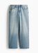 Чоловічі джинси вільного крою Straight Relaxed Fit H&M (58488) W30 L32 Сині  58488 фото 5