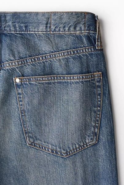 Мужские легкие джинсы Straight Loose H&M (58576) W30 L32 Темно-синие 58576 фото