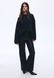 Женские брюки из эко-кожи Bootcut H&M (58762) L Черные 58762 фото 2