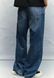 Мужские легкие джинсы Straight Loose H&M (58576) W30 L32 Темно-синие 58576 фото 2
