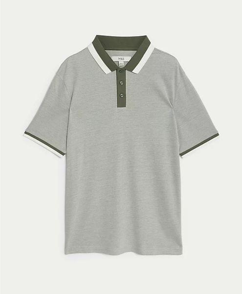 Чоловіча футболка Polo M&S (57327) M Зелена 57327 фото
