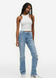 Жіночі джинси Straight regular waist Н&М (55637) W34 Сині 55637 фото 2