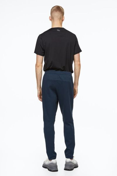 Мужские спортивные штаны джогеры H&M (10064) S Cиние 10064 фото