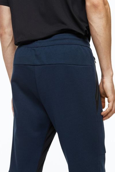 Мужские спортивные штаны джогеры H&M (10064) S Cиние 10064 фото