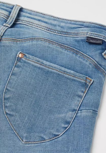 Женские джеггинсы Push up Low с пониженной талией H&M (57609) W34 Светло-синие 57609 фото