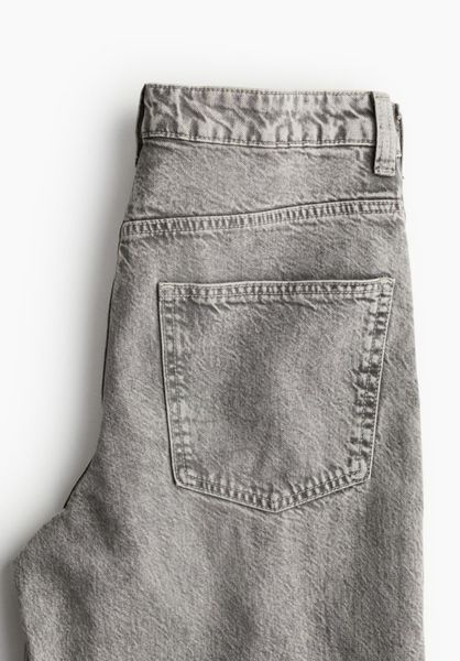 Женские широкие джинсы Wide Regular H&M (58007) W34 Светло-серые 58007 фото
