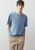 Чоловіча футболка Regular Fit H&M (58349) М Синя 58349 фото
