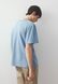 Чоловіча футболка Regular Fit H&M (58349) М Синя 58349 фото 4