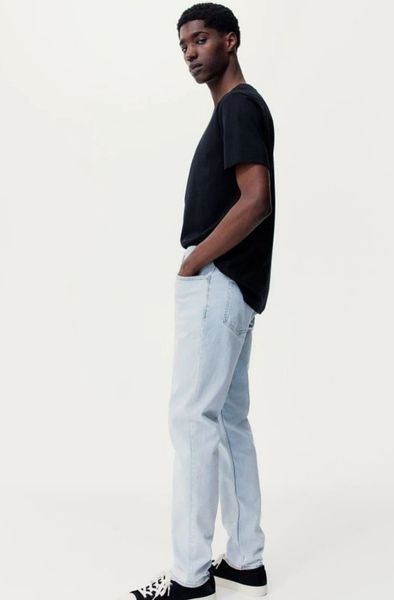 Мужские джинсы Slim (57985) W38 L32 Голубые 57985 фото