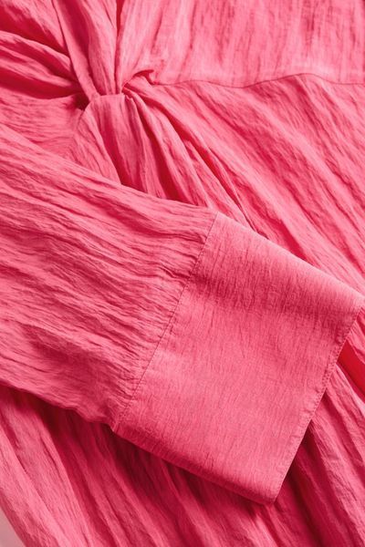 Жіноча сукня з широкими рукавами H&M (12933) S Рожева 12933 фото